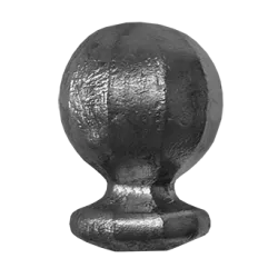 Ukončenie-guľa H 74 x L 54mm, podstava ø 48mm Ukončenie-guľa H 74 x L 54mm, podstava ø 48mm